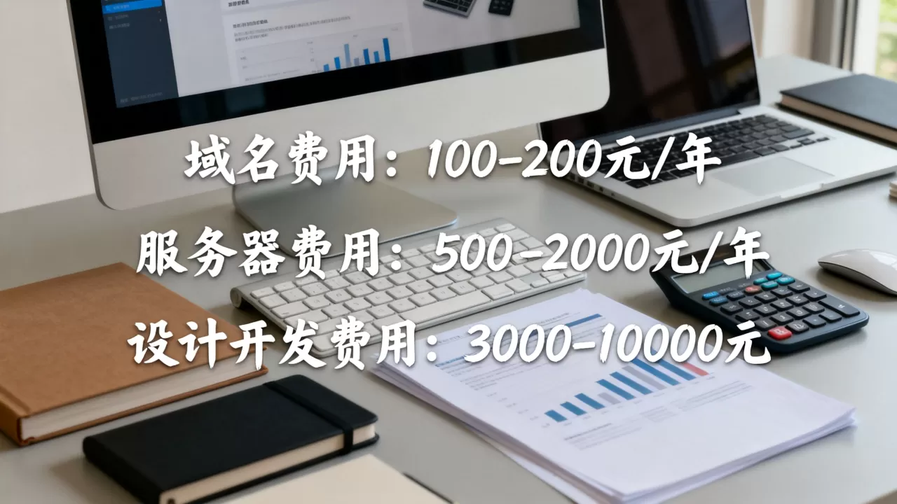 公司建网站要多少钱？企业建站费用明细及报价参考