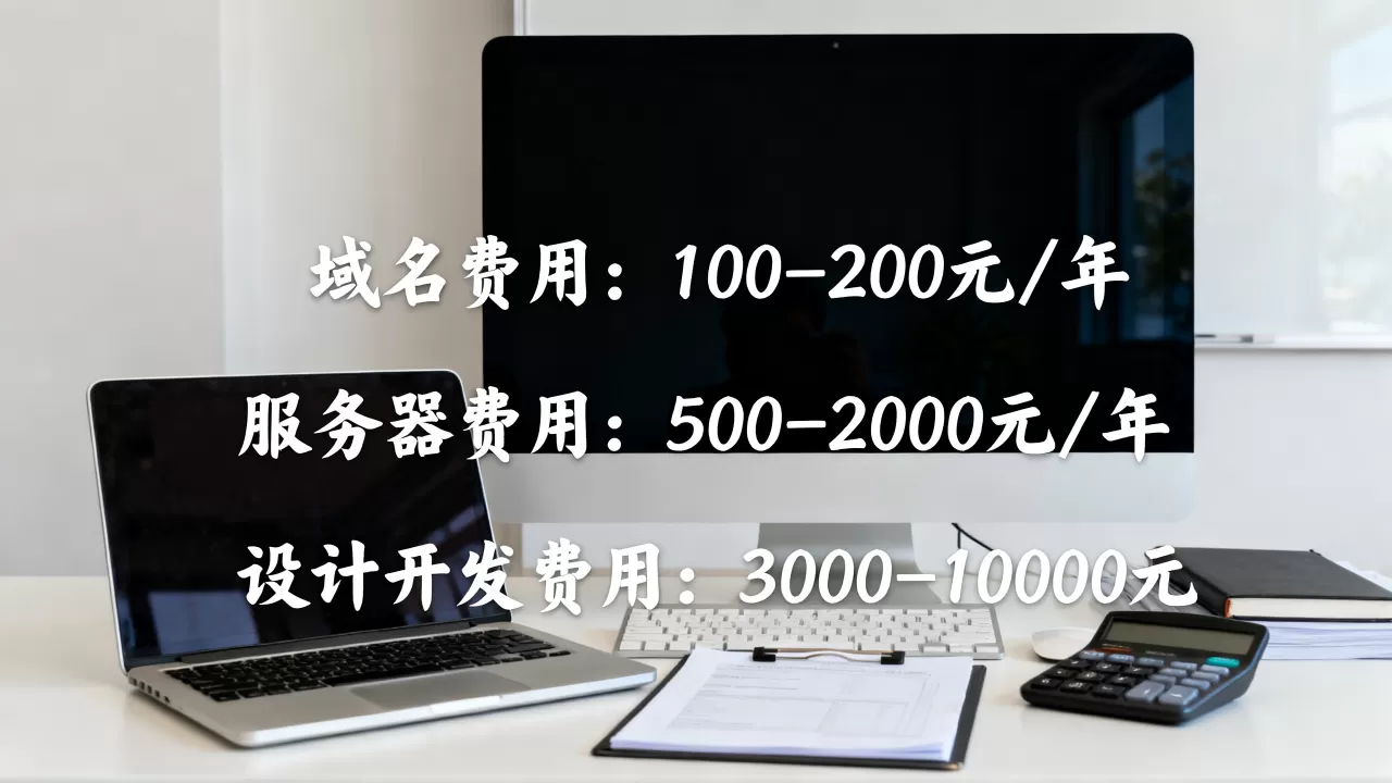 公司建网站要多少钱？企业建站费用明细及报价参考