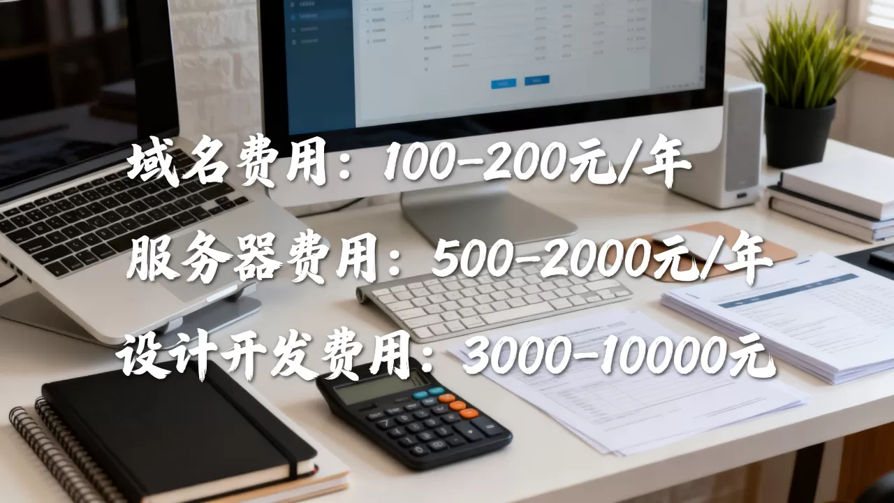 公司建网站要多少钱？企业建站费用明细及报价参考