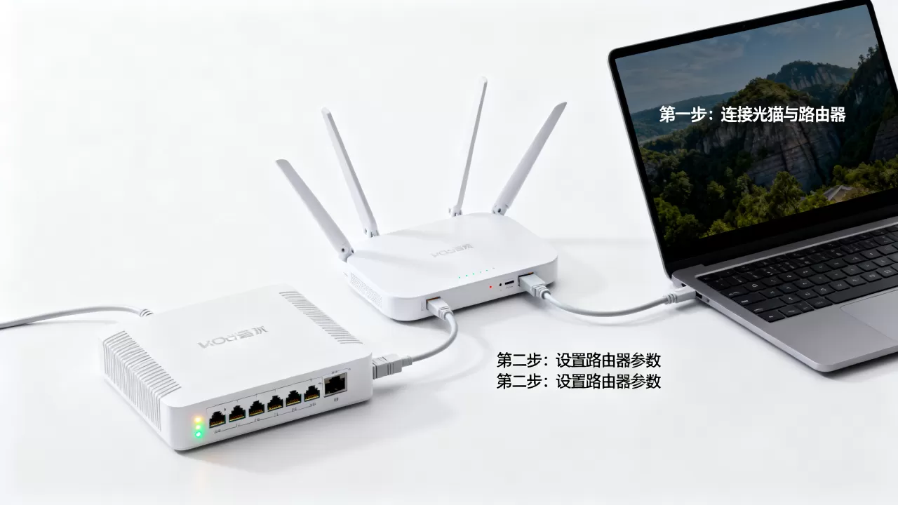 公司网络怎么接路由器？家庭宽带路由器连接教程