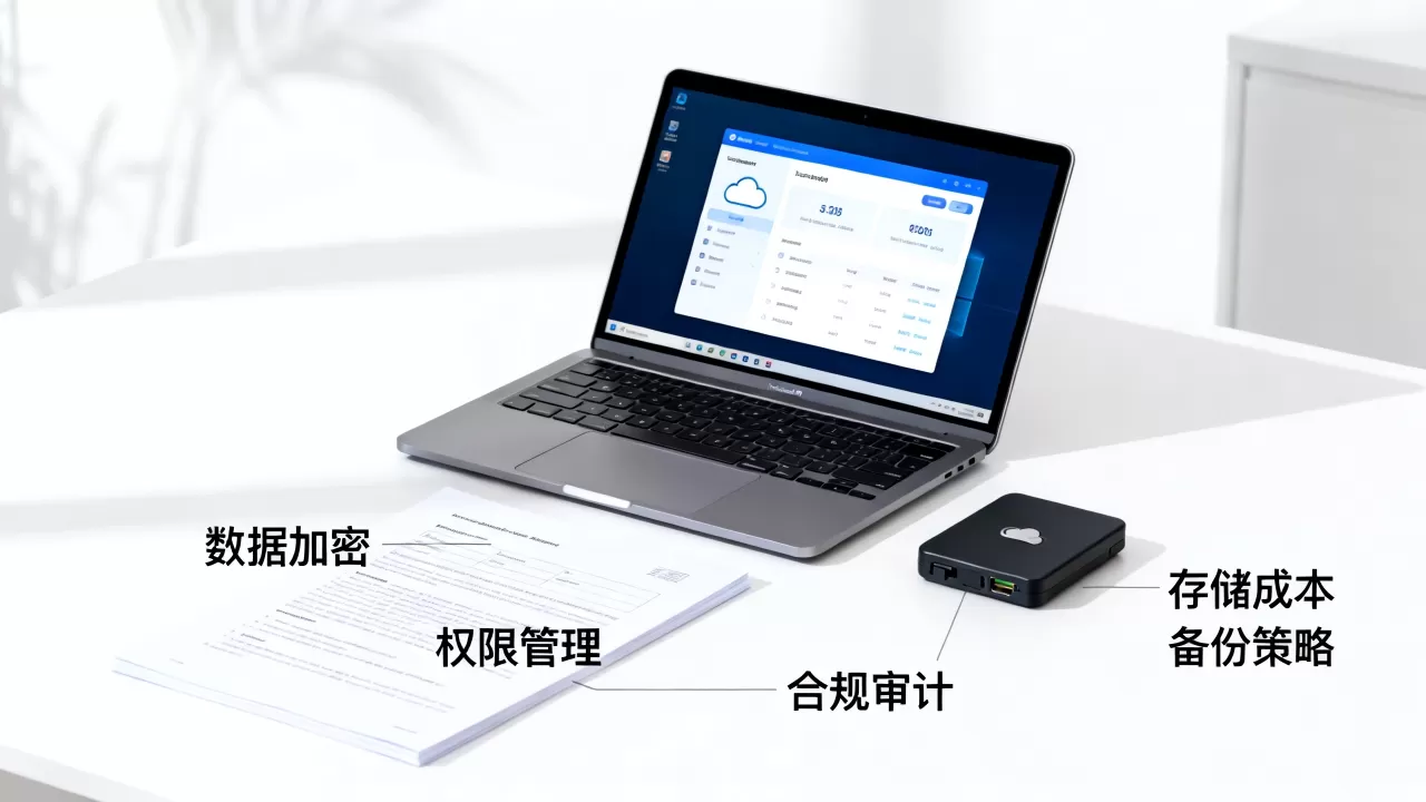 公司文件传百度云安全吗？企业数据上云存储有哪些风险