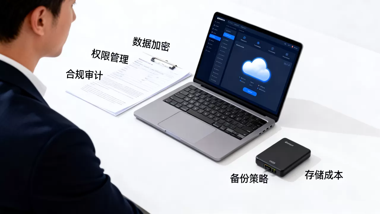公司文件传百度云安全吗？企业数据上云存储有哪些风险