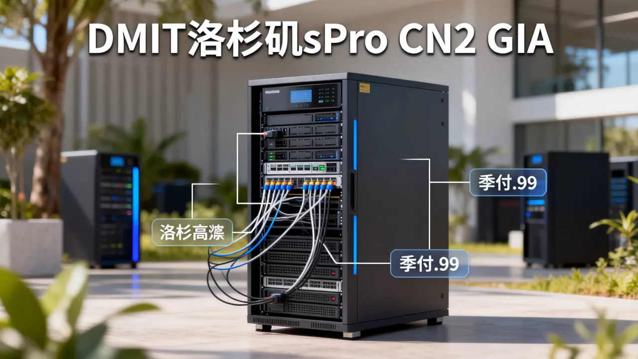 DMIT洛杉矶sPro CN2 GIA高防VPS季付.99值得买吗？美国洛杉矶高防VPS推荐