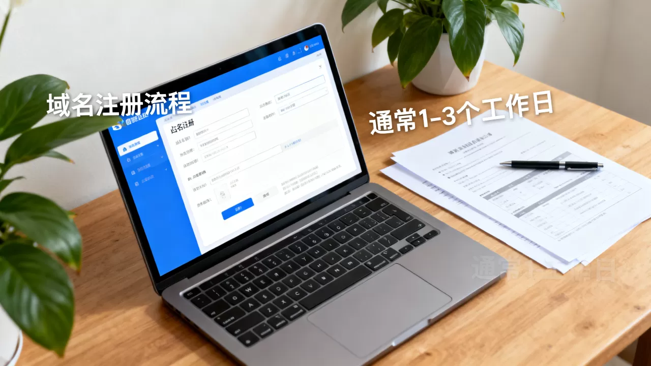 公司网站域名注册要多久？域名注册需要几天时间