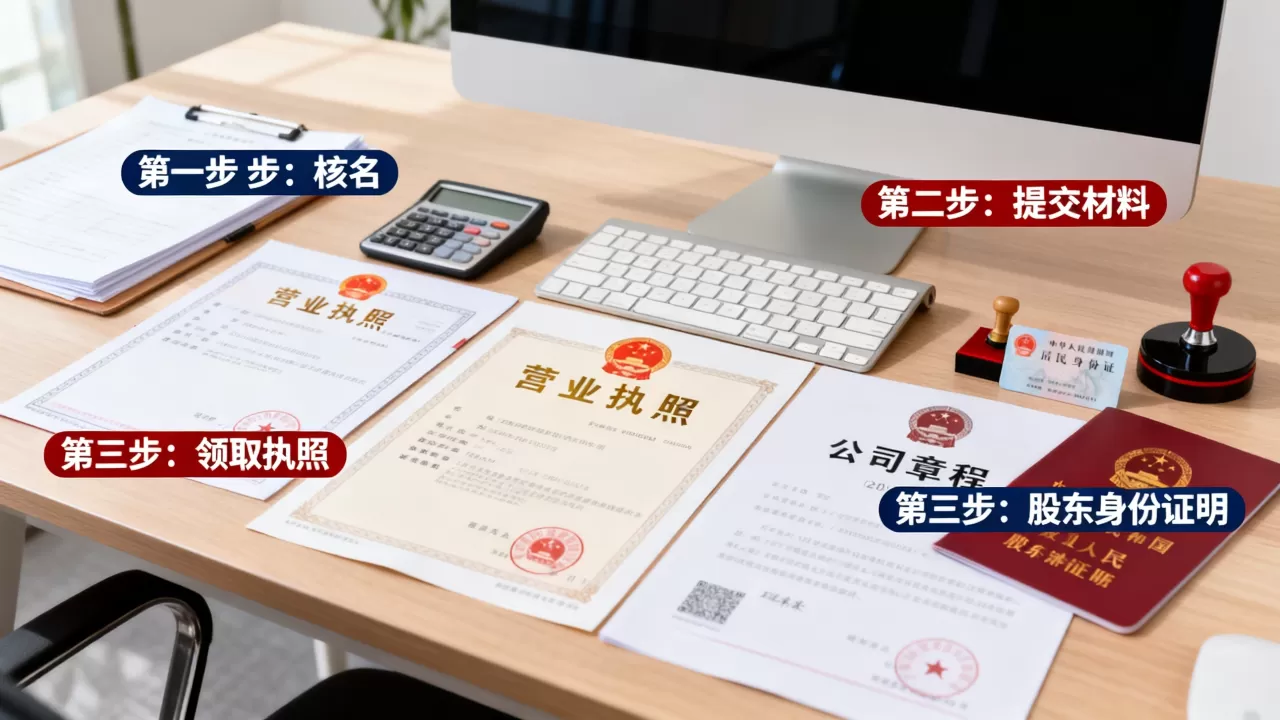 公司注册怎么办理？公司注册流程及所需材料