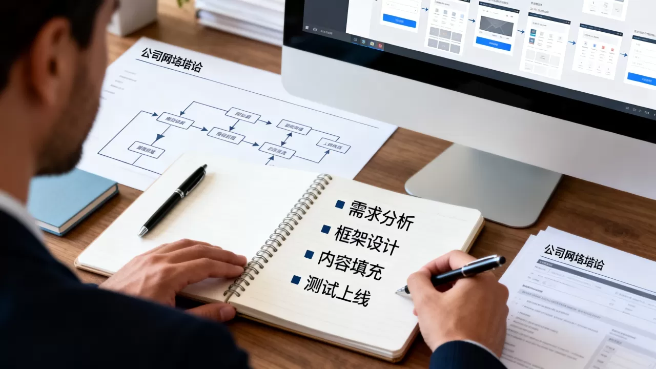公司网站建设计划书怎么做？企业官网搭建流程详解