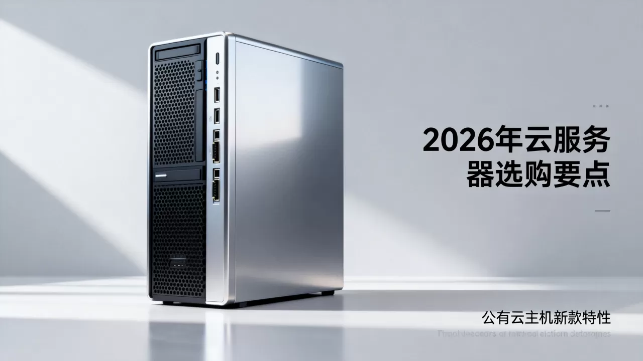 公有云主机新款怎么选？2026年云服务器选购指南