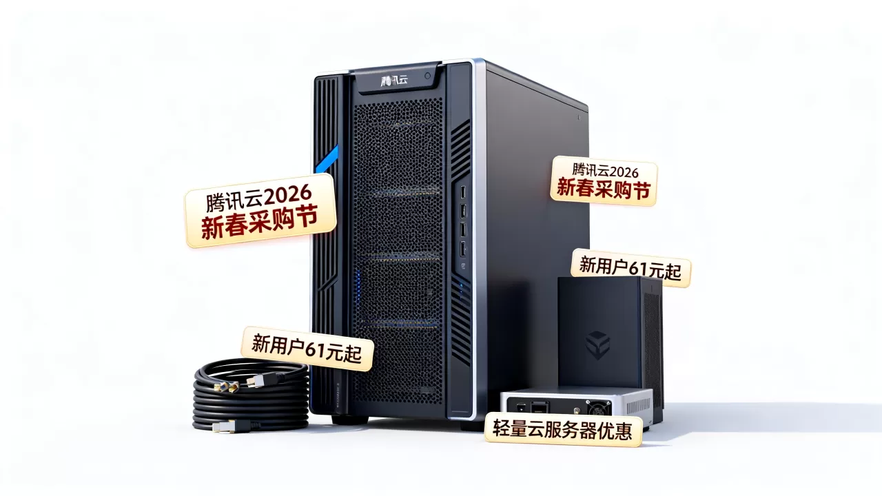 腾讯云2026新春采购节新用户61元起值得买吗，腾讯云轻量云服务器最新优惠活动