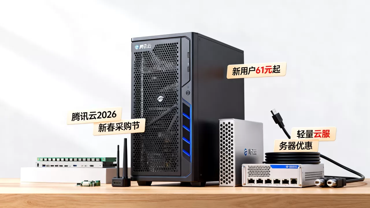 腾讯云2026新春采购节新用户61元起值得买吗，腾讯云轻量云服务器最新优惠活动