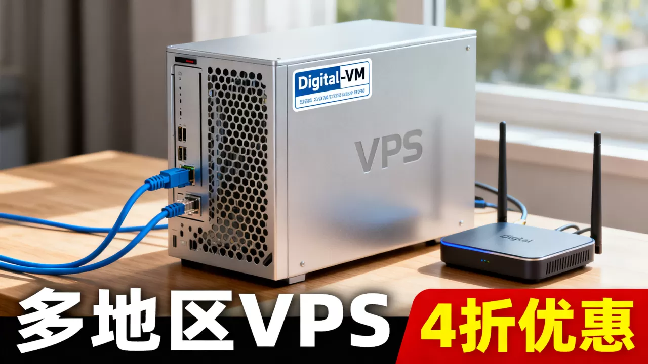 Digital-VM多地区VPS主机4折划算吗？vps主机推荐高性价比