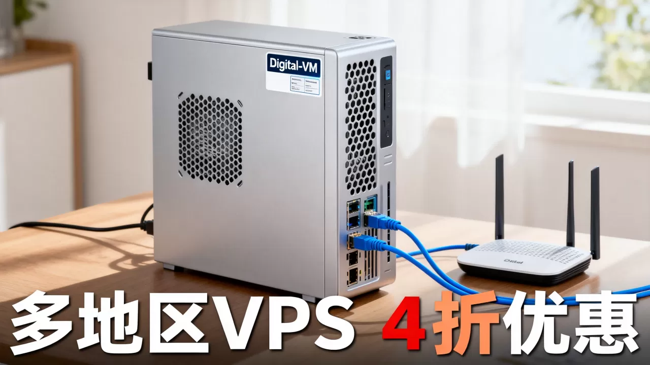 Digital-VM多地区VPS主机4折划算吗？vps主机推荐高性价比