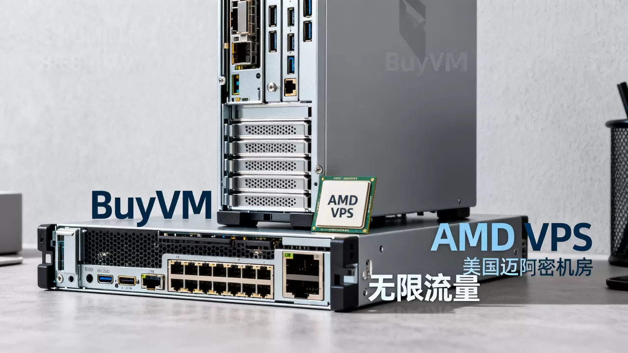 BuyVM新上AMD VPS值得买吗？美国迈阿密机房无限流量VPS推荐