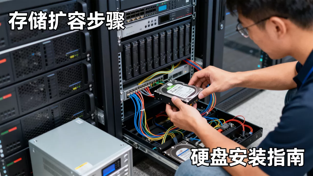 公司服务器存储不够怎么办？服务器扩容方案
