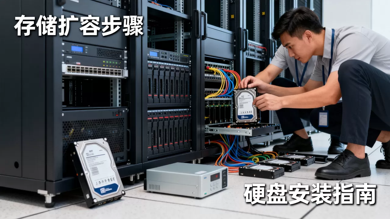 公司服务器存储不够怎么办？服务器扩容方案
