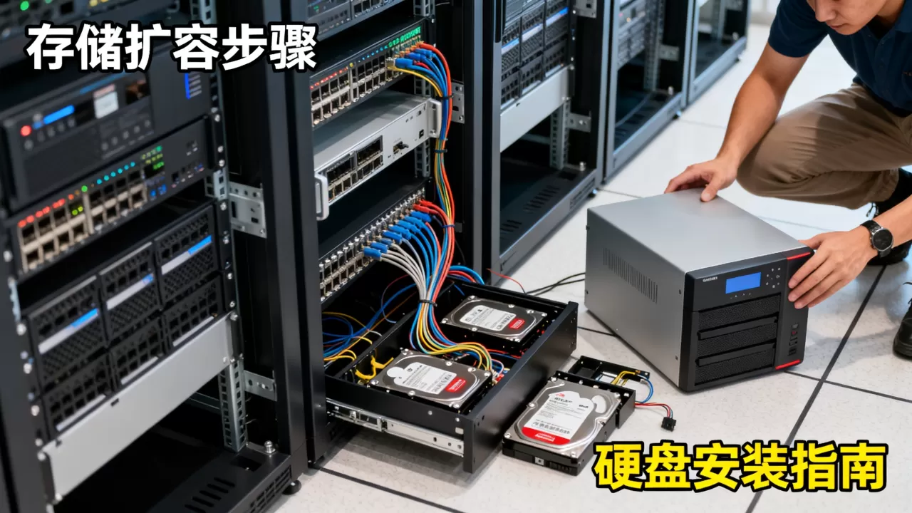 公司服务器存储不够怎么办？服务器扩容方案