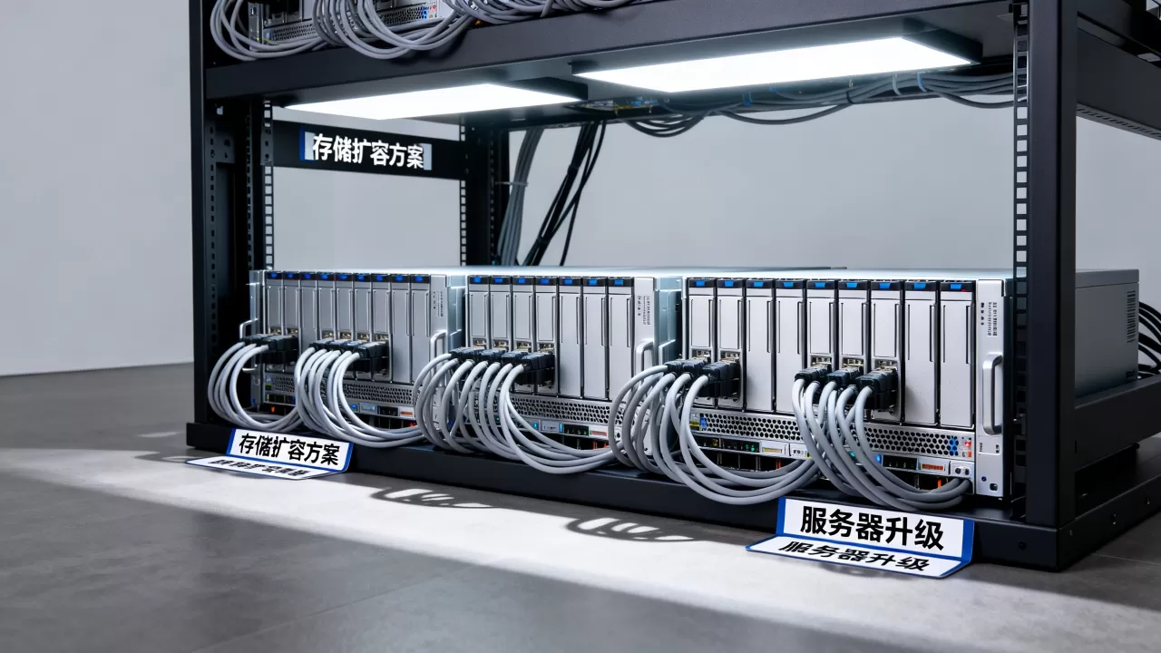 公司服务器存储不够怎么办？服务器扩容方案