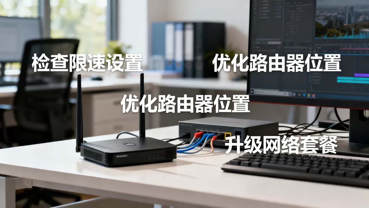 公司网络被限速怎么办，如何提升网速