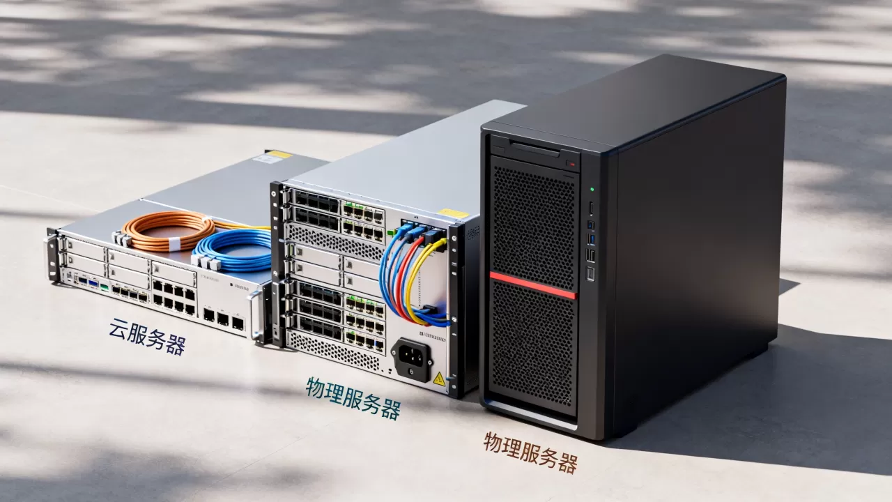 公司租用服务器还是云？云服务器和物理服务器怎么选
