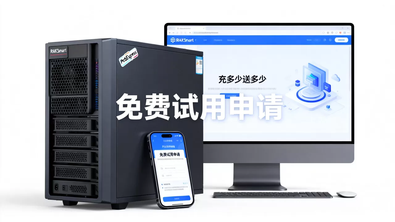RAKsmart云平台PetaExpress上线充多少送多少是真的吗？RAKsmart云产品免费试用怎么申请