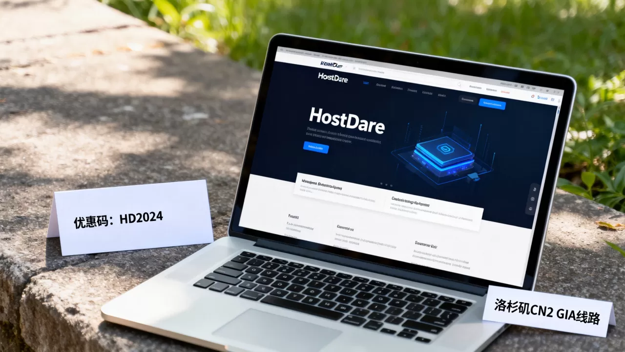 HostDare优惠码真的能用吗？洛杉矶CN2 GIA线路优惠
