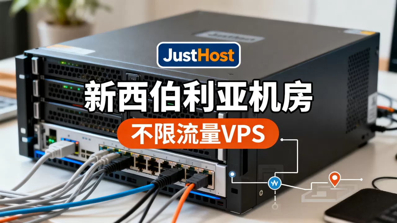 JustHost俄罗斯VPS好用吗？新西伯利亚机房不限流量VPS推荐