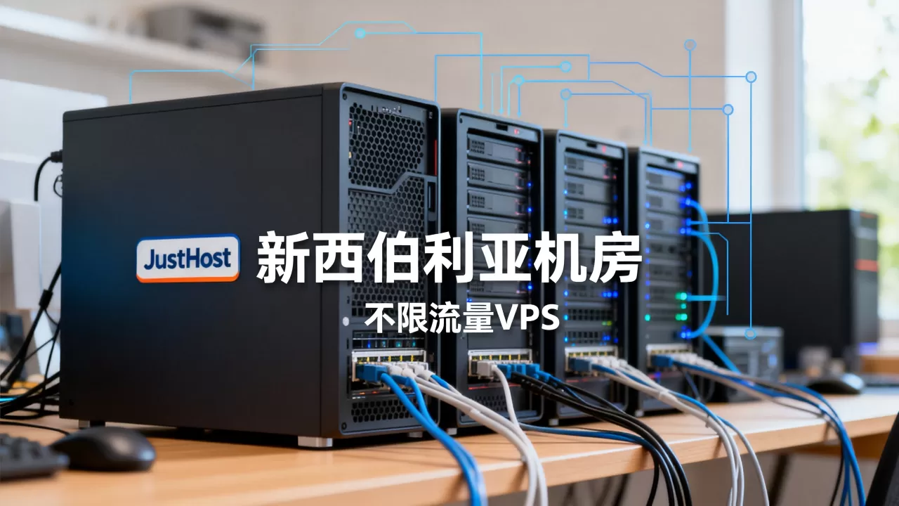 JustHost俄罗斯VPS好用吗？新西伯利亚机房不限流量VPS推荐