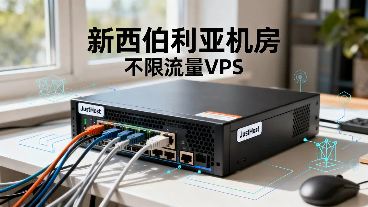 JustHost俄罗斯VPS好用吗？新西伯利亚机房不限流量VPS推荐