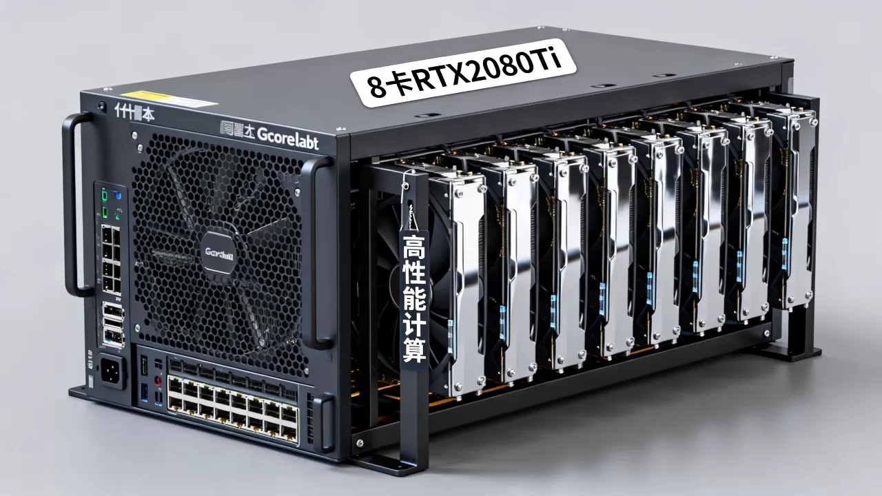 Gcorelabs美国阿什本GPU服务器性能如何？租用8卡RTX2080Ti多少钱