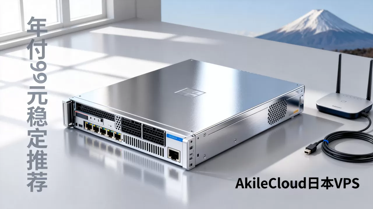 AkileCloud日本VPS年付99元值得买吗，日本VPS推荐哪家稳定