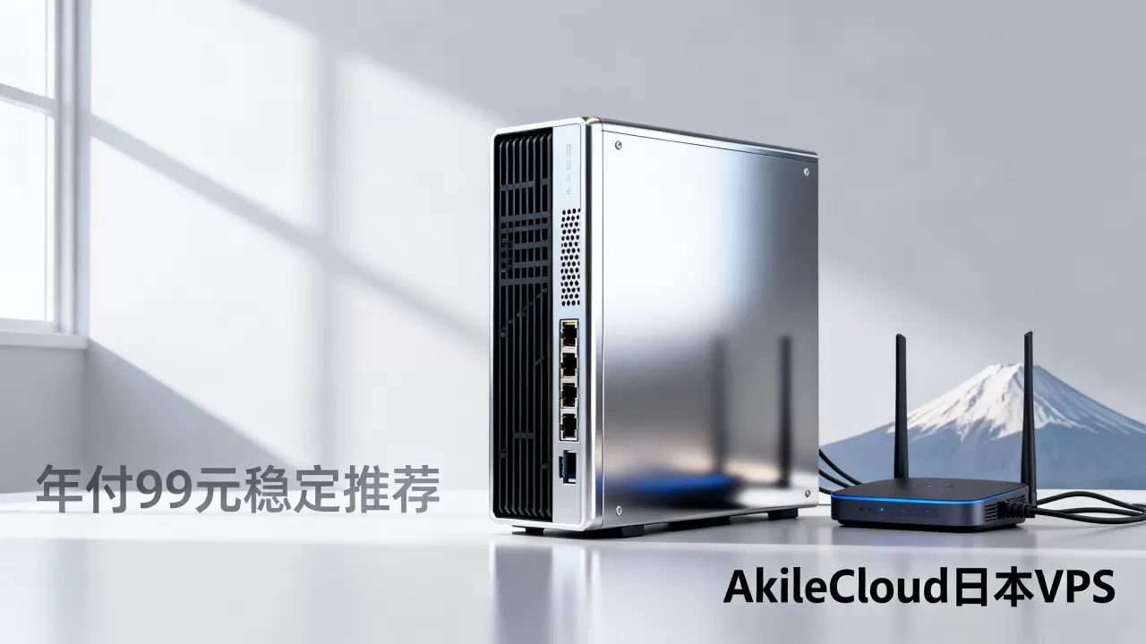 AkileCloud日本VPS年付99元值得买吗，日本VPS推荐哪家稳定