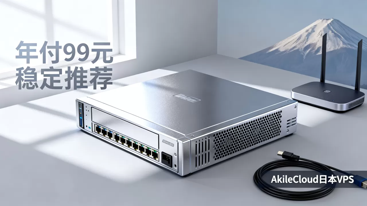 AkileCloud日本VPS年付99元值得买吗，日本VPS推荐哪家稳定