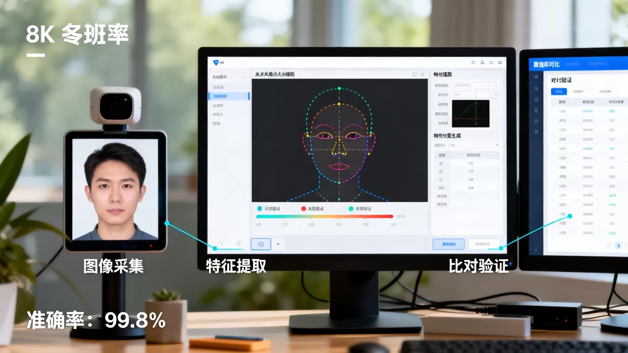 公安人脸身份证识别系统如何工作？身份证识别准确率多少