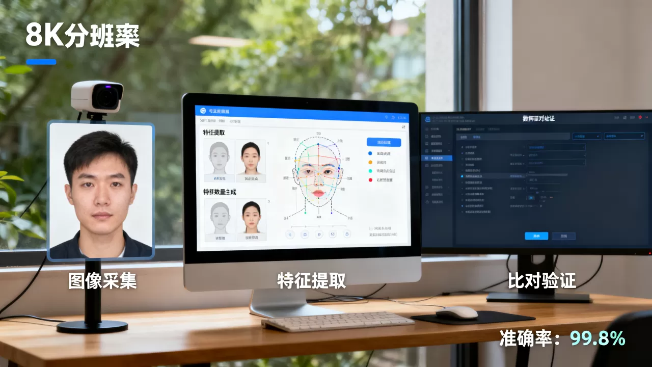 公安人脸身份证识别系统如何工作？身份证识别准确率多少
