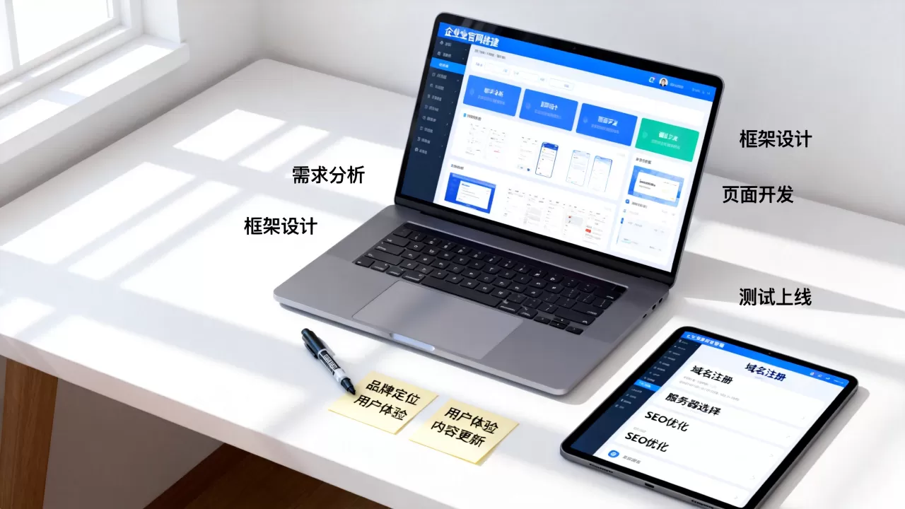 公司门户网站怎么做？企业官网搭建流程与注意事项