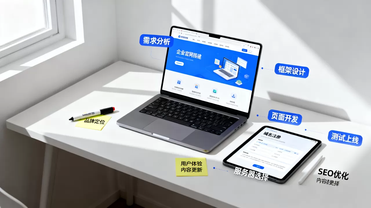 公司门户网站怎么做？企业官网搭建流程与注意事项