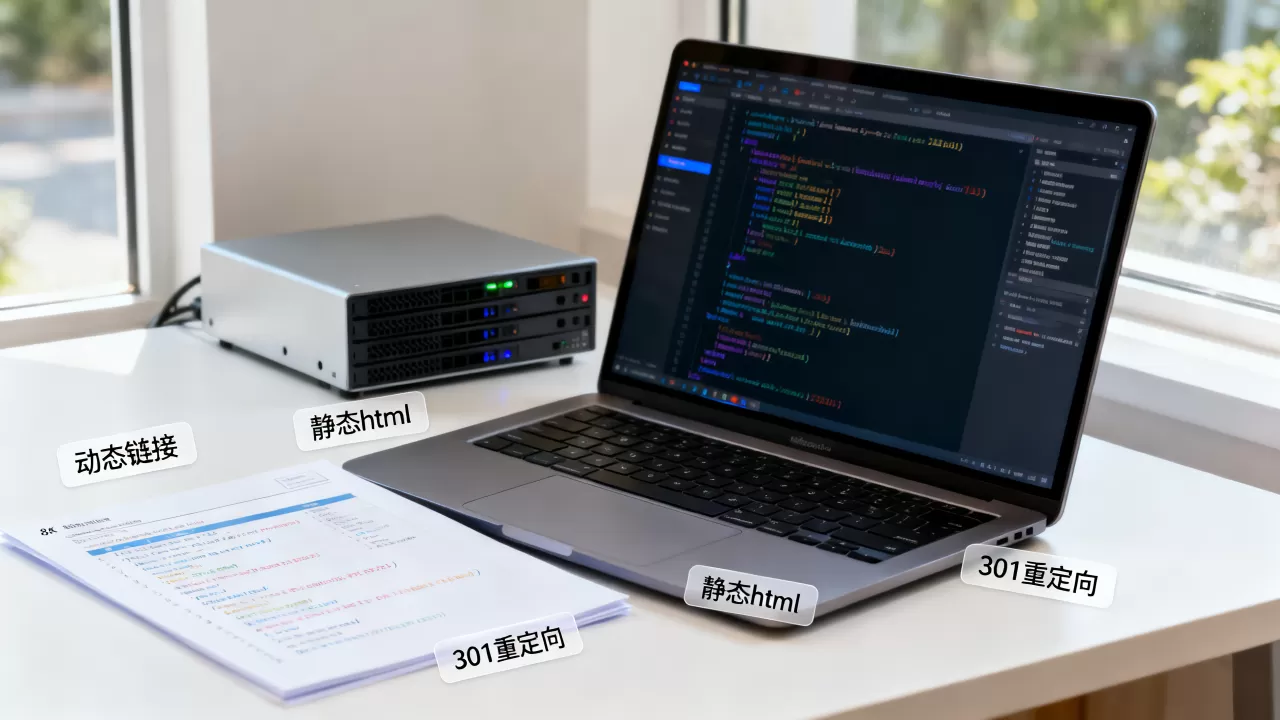 如何将动态链接301重定向到静态html，301重定向设置方法