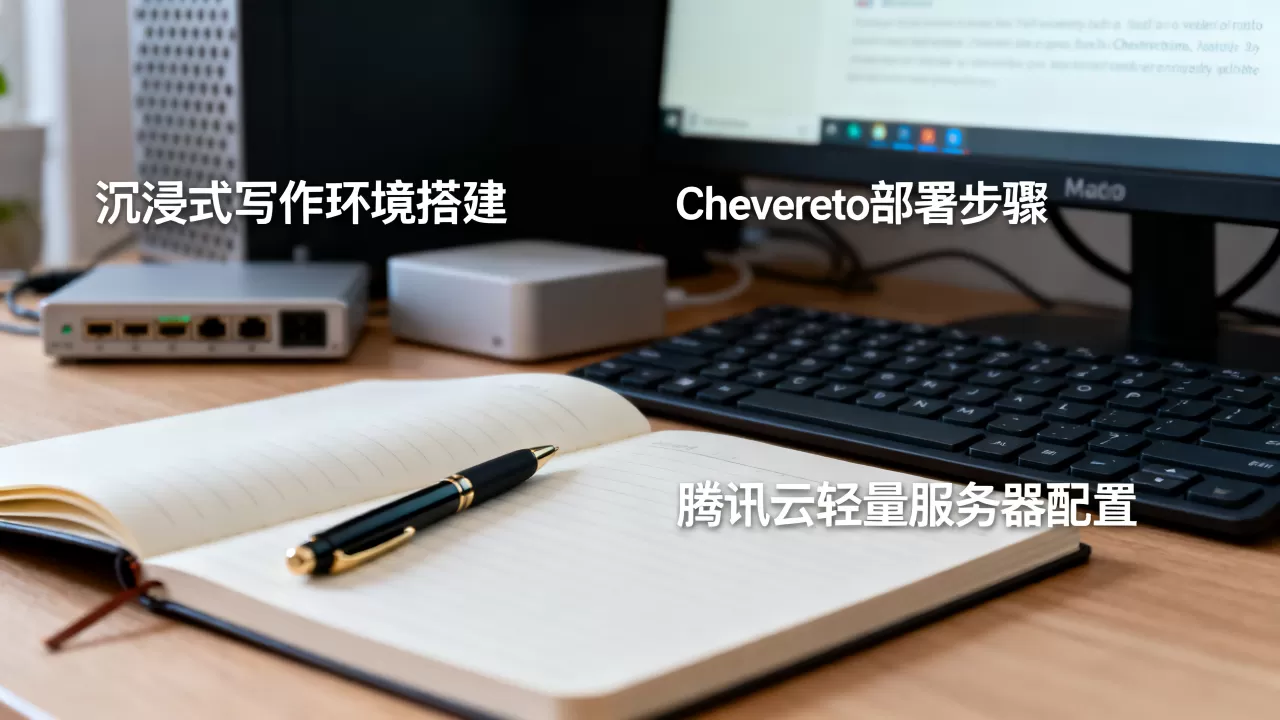 如何打造沉浸式Markdown写作？腾讯云轻量服务器Chevereto部署教程