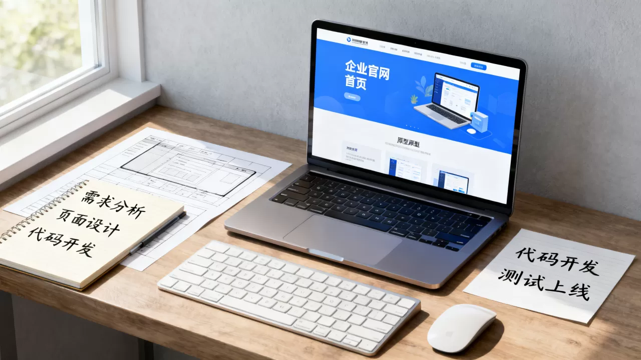 公司网页怎么建？如何制作企业官网