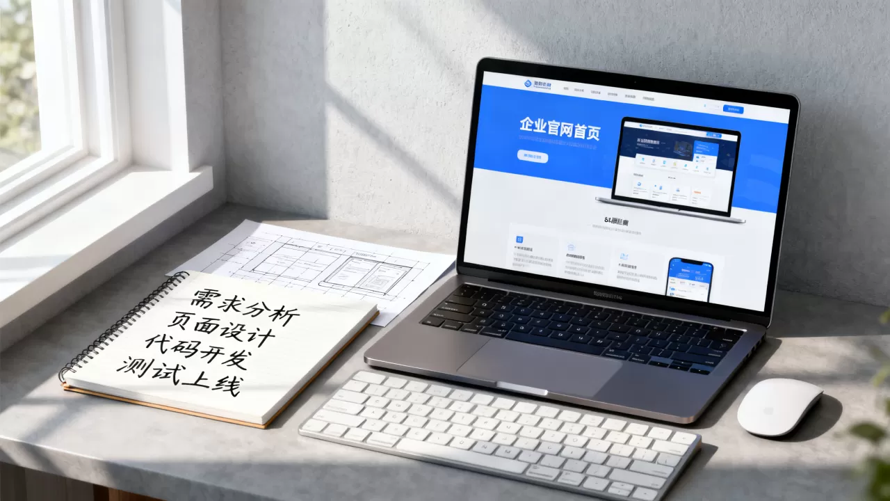 公司网页怎么建？如何制作企业官网