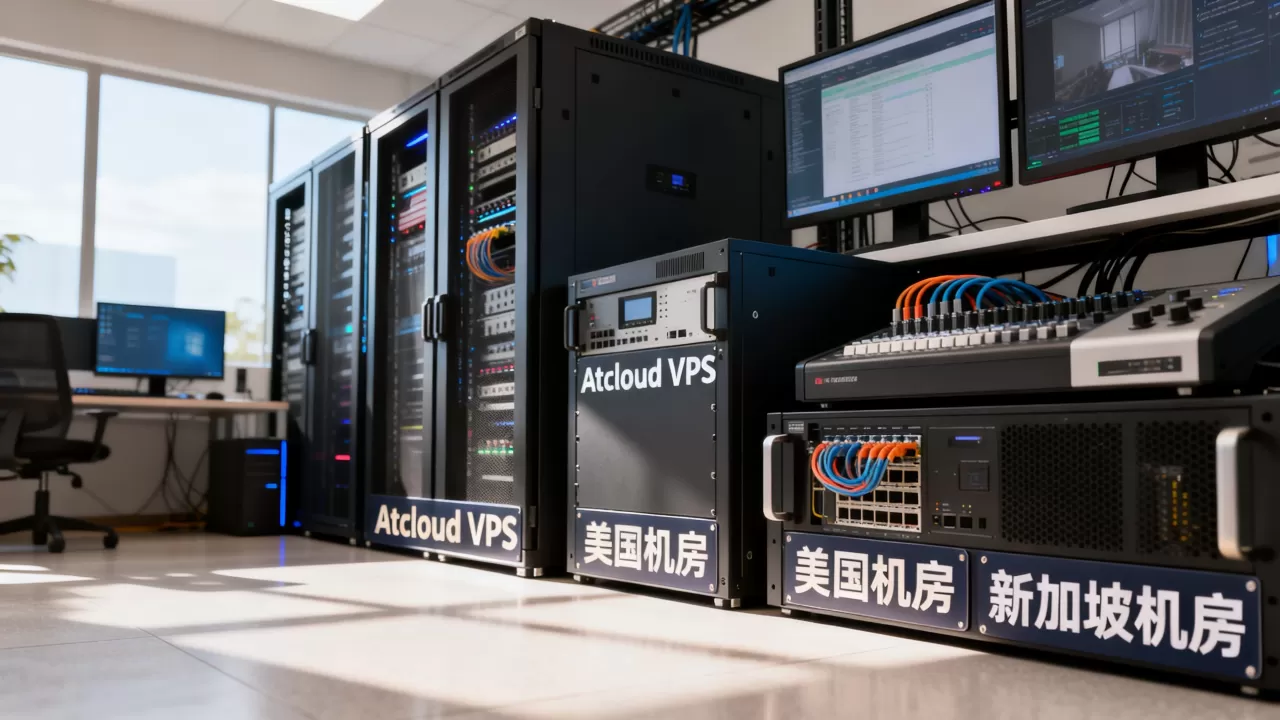 Atcloud VPS全场8折值得买吗，美国新加坡机房怎么选