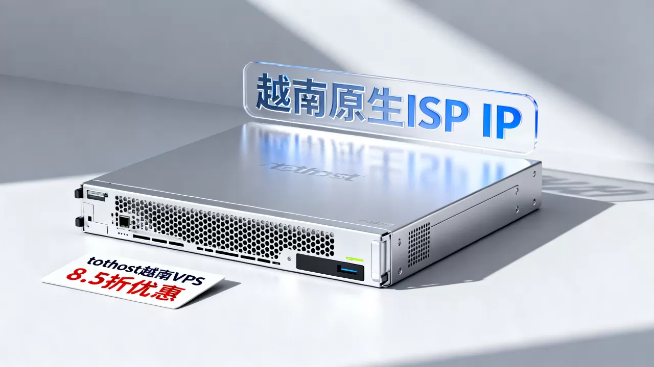 tothost越南VPS8.5折值得买吗，越南原生ISP IP VPS推荐