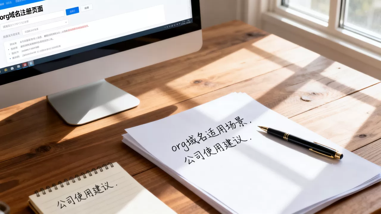 公司用org域名好吗，org域名适合什么类型的网站