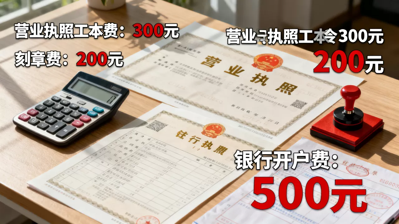 注册公司到底要花多少钱？2026年最新注册费用明细