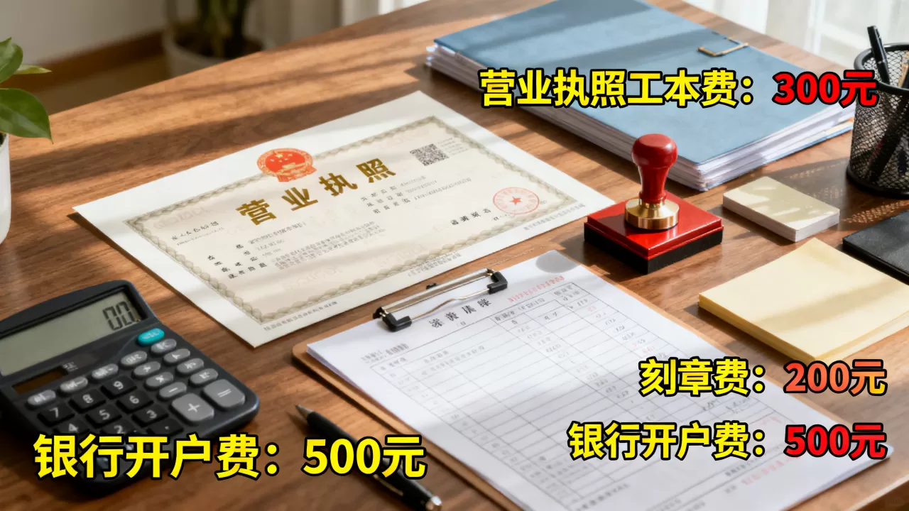 注册公司到底要花多少钱？2026年最新注册费用明细