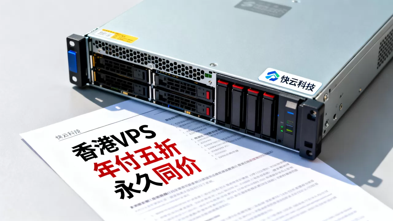 香港VPS年付不到五折？快云科技永久同价续费攻略