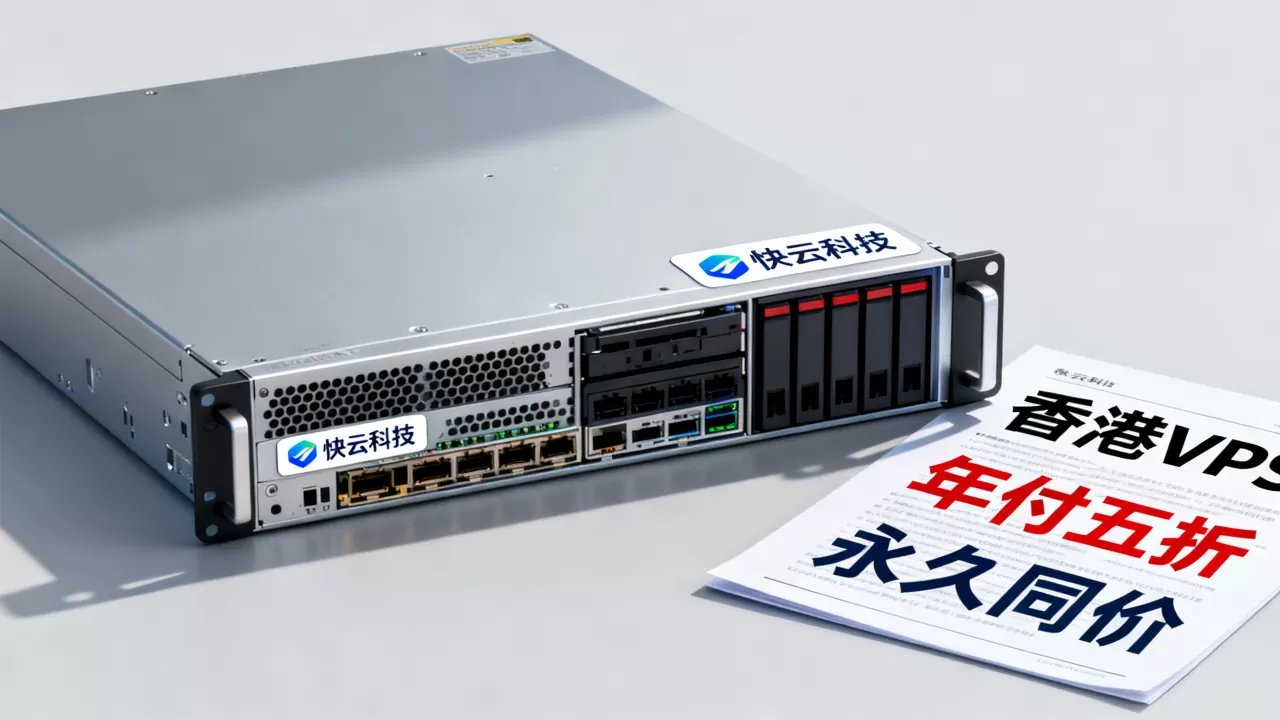 香港VPS年付不到五折？快云科技永久同价续费攻略