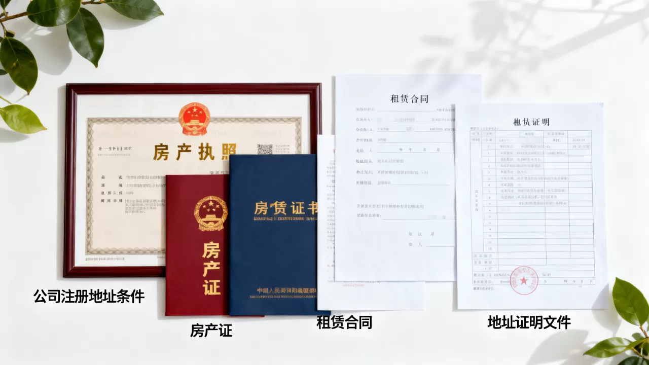 公司注册地址有什么条件？注册公司需要哪些地址材料