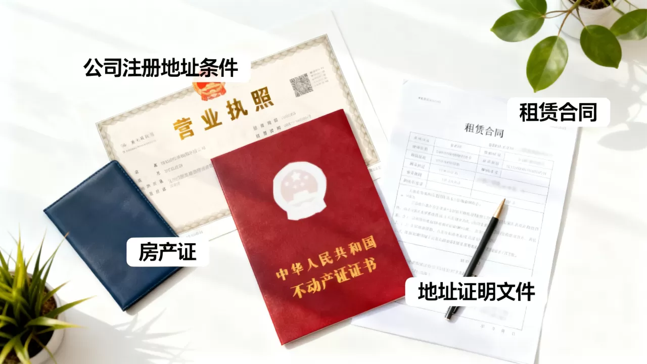 公司注册地址有什么条件？注册公司需要哪些地址材料