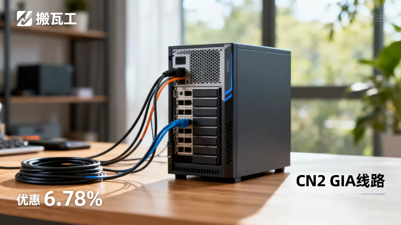 搬瓦工CN2 GIA优惠6.78%是真的吗？搬瓦工CN2 GIA线路测评