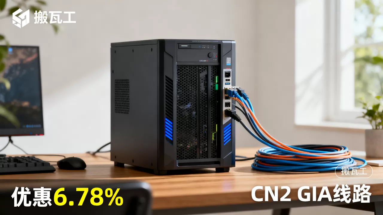 搬瓦工CN2 GIA优惠6.78%是真的吗？搬瓦工CN2 GIA线路测评